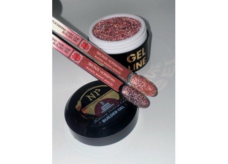FLICKERING DARK LINE BUILDER GEL - BRONZE HORSEMAN 15ml